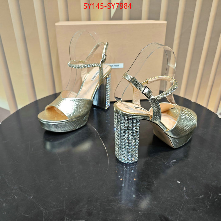 Women Shoes-Miu Miu hot sale ID: SY7984 $: 145USD