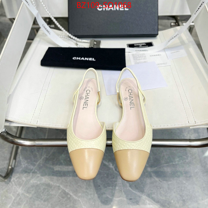 Women Shoes-Chanel replica aaaaa designer ID: SO1068 $: 109USD