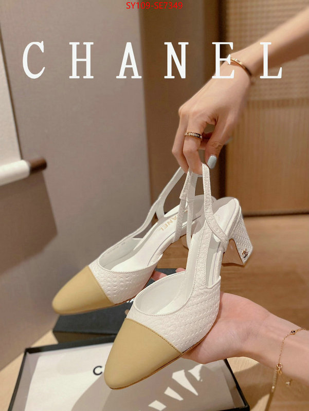 Women Shoes-Chanel where to buy fakes ID: SE7349 $: 109USD