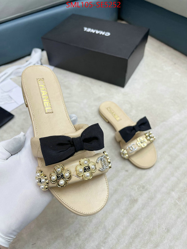 Women Shoes-Chanel luxury fake ID: SE5252 $: 105USD