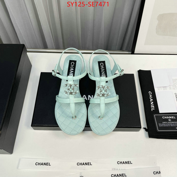 Women Shoes-Chanel replica best ID: SE7471 $: 125USD