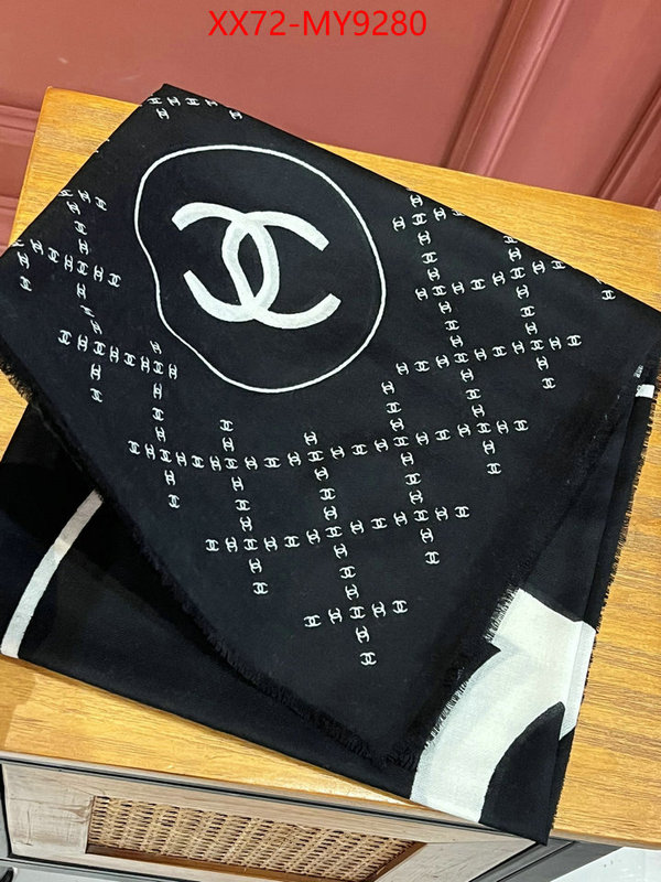 Scarf-Chanel designer high replica ID: MY9280 $: 72USD