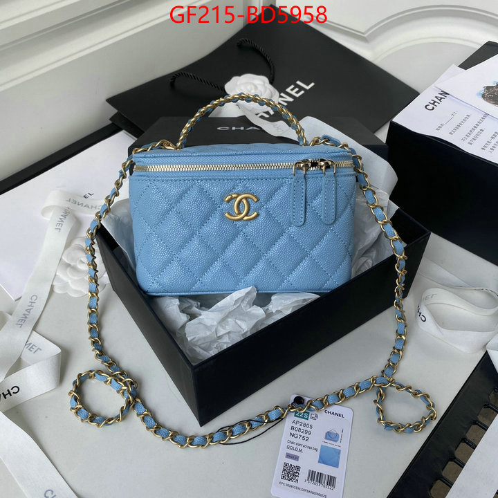 Chanel Bags(TOP)-Vanity best aaaaa ID: BD5958 $: 215USD