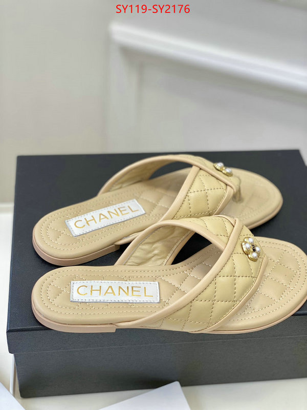 Women Shoes-Chanel designer wholesale replica ID: SY2176 $: 119USD