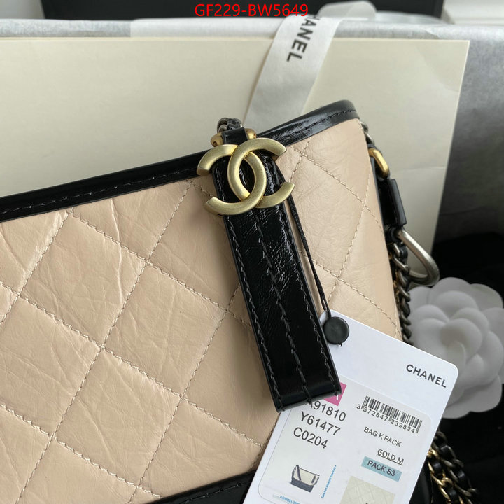 Chanel Bags(TOP)-Gabrielle high quality 1:1 replica ID: BW5649 $: 229USD