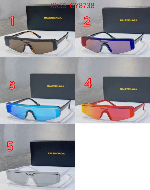 Glasses-Balenciaga buy the best high quality replica ID: GY8738 $: 55USD