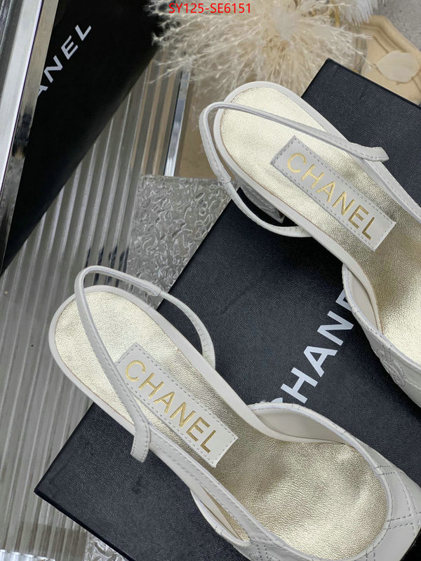 Women Shoes-Chanel replica aaaaa designer ID: SE6151 $: 125USD