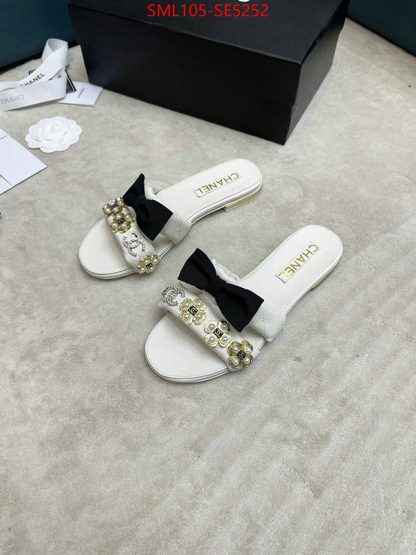 Women Shoes-Chanel luxury fake ID: SE5252 $: 105USD