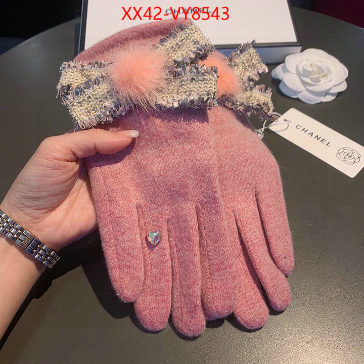 Gloves-Chanel replica wholesale ID: VY8543 $: 42USD