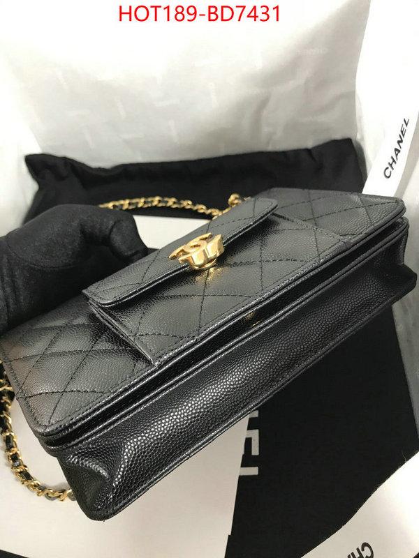 Chanel Bags(TOP)-Diagonal- can you buy replica ID: BD7431 $: 189USD