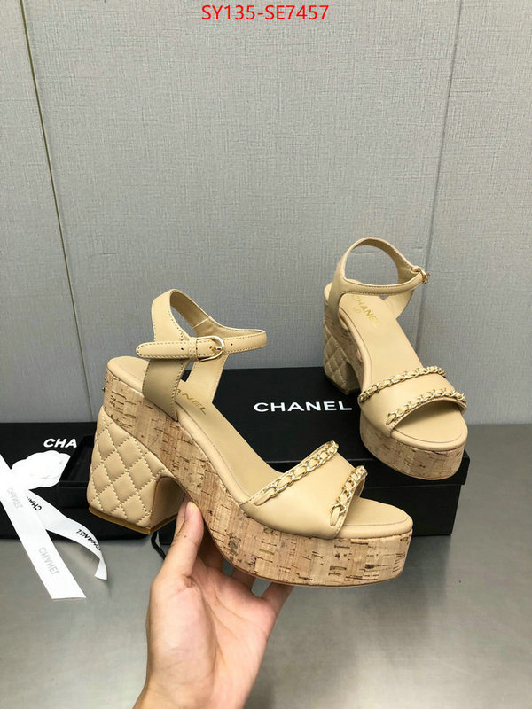 Women Shoes-Chanel mirror quality ID: SE7457 $: 135USD