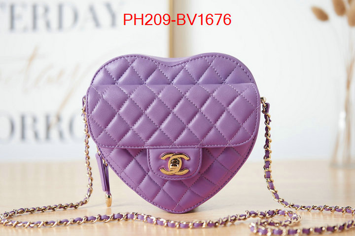 Chanel Bags(TOP)-Diagonal- 2023 replica ID: BV1676 $: 209USD