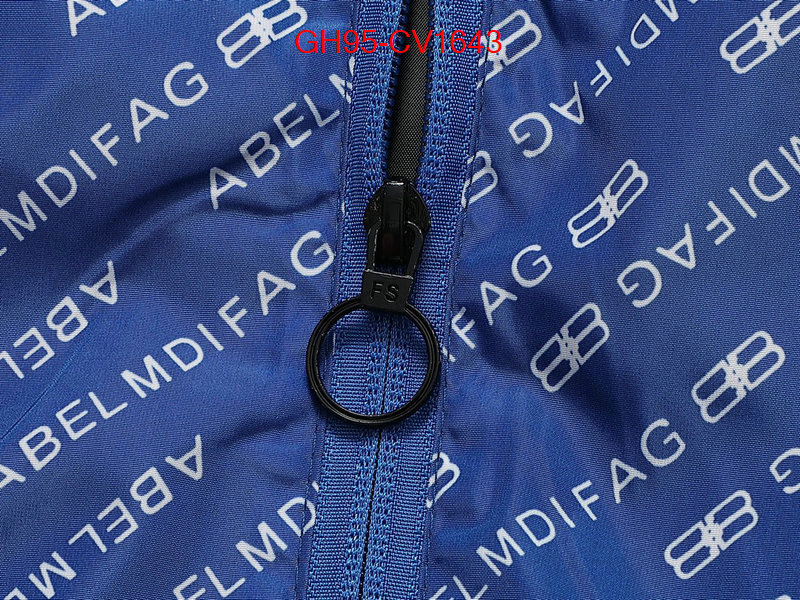 Clothing-Balenciaga replica for cheap ID: CV1643 $: 95USD