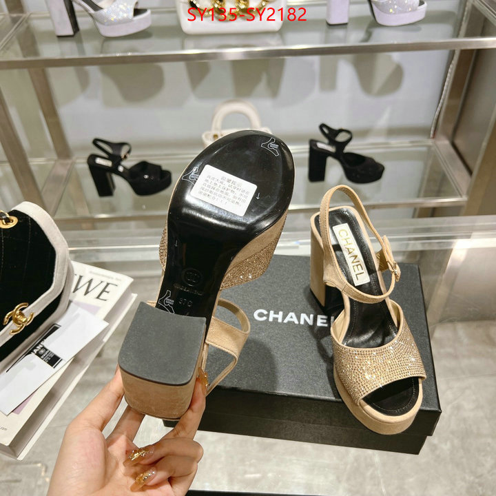 Women Shoes-Chanel at cheap price ID: SY2182 $: 135USD