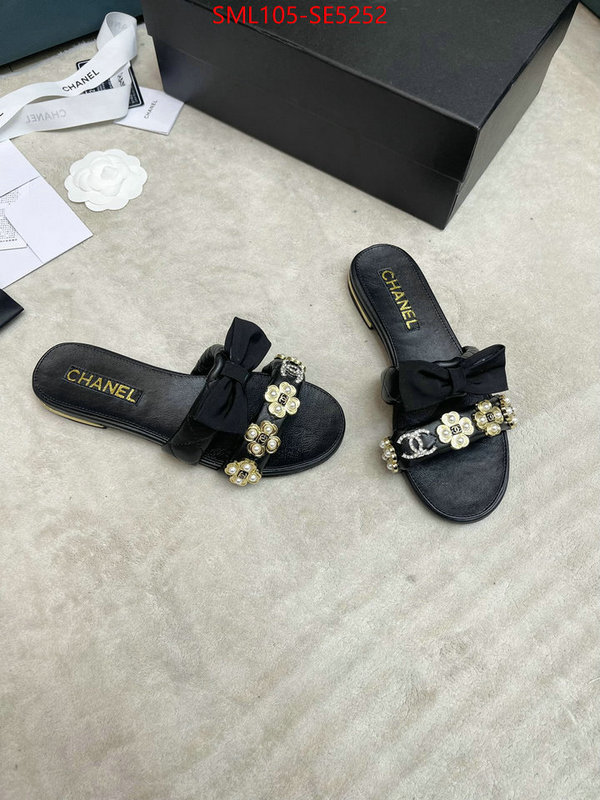 Women Shoes-Chanel luxury fake ID: SE5252 $: 105USD