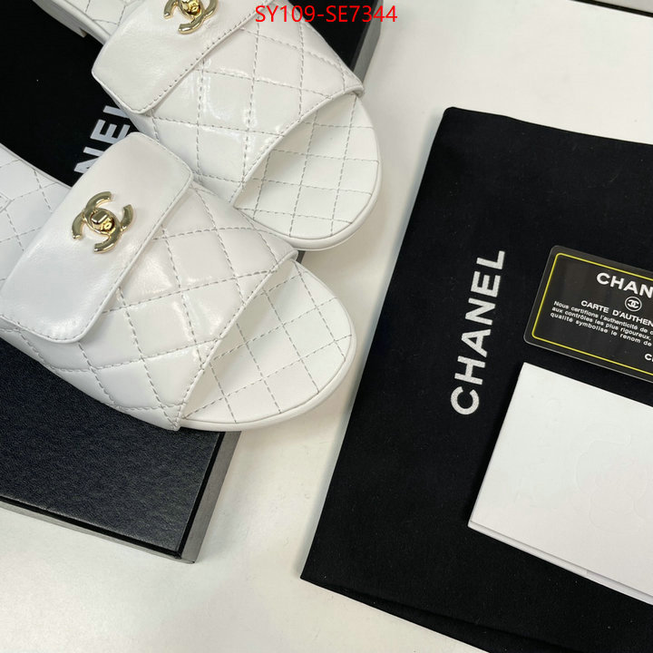 Women Shoes-Chanel high quality replica designer ID: SE7344 $: 109USD