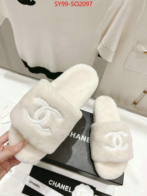 Women Shoes-Chanel 2023 aaaaa replica customize ID: SO2097 $: 99USD