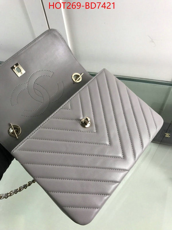 Chanel Bags(TOP)-Diagonal- best replica new style ID: BD7421 $: 269USD