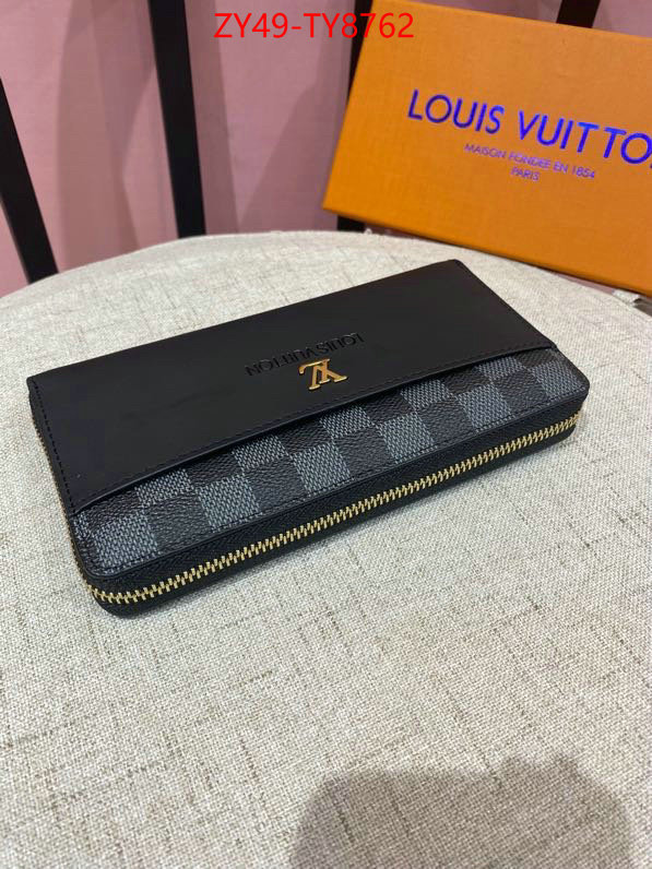 LV Bags(4A)-Wallet replica aaaaa+ designer ID: TY8762 $: 49USD