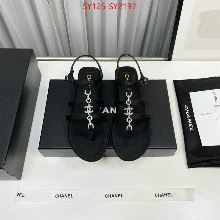 Women Shoes-Chanel practical and versatile replica designer ID: SY2197 $: 125USD