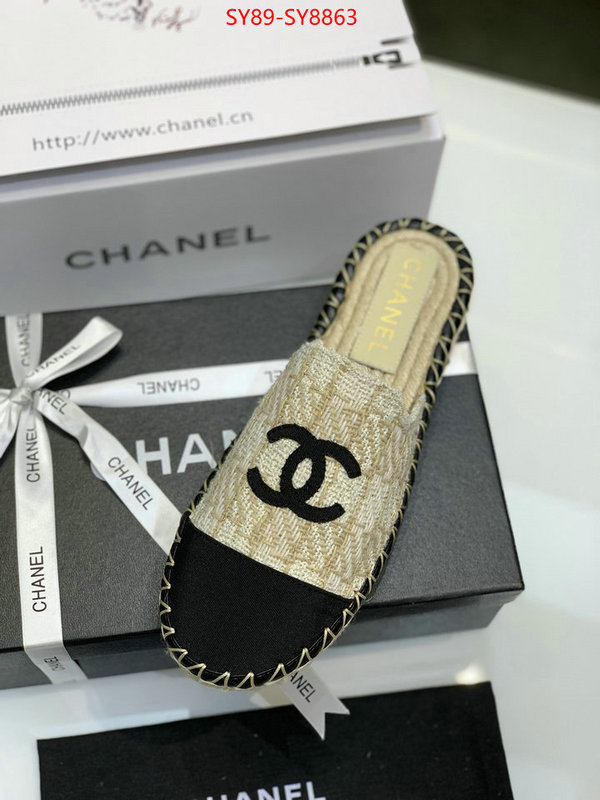 Women Shoes-Chanel high quality ID: SY8863 $: 89USD