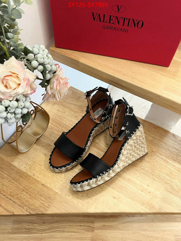 Women Shoes-Valentino quality aaaaa replica ID: SY7999 $: 125USD