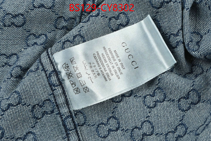 Clothing-Gucci cheap ID: CY8302 $: 129USD