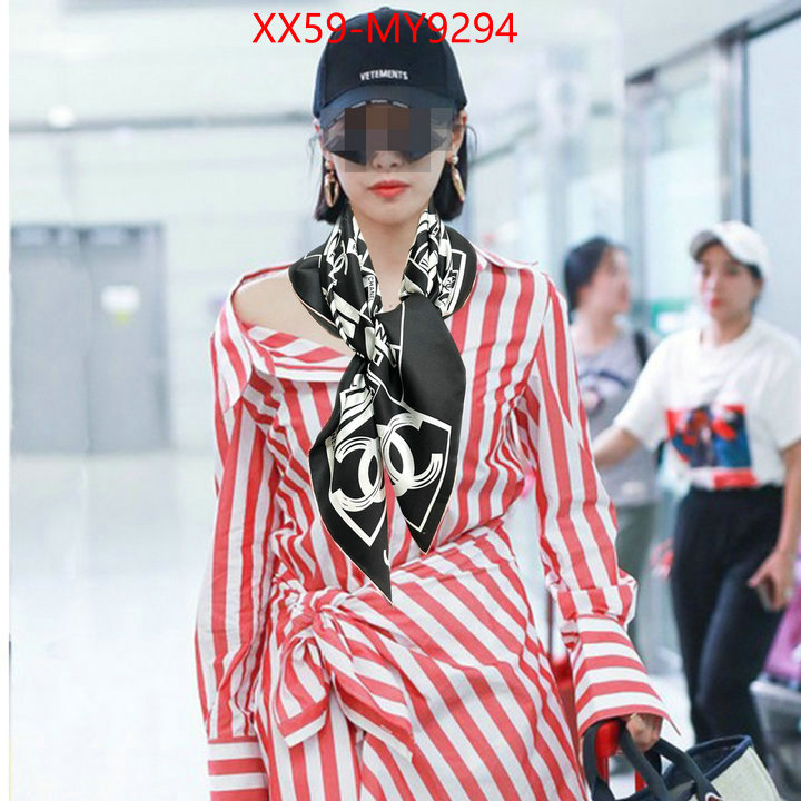 Scarf-Chanel cheap ID: MY9294 $: 59USD