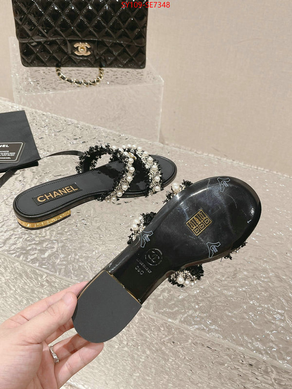 Women Shoes-Chanel shop cheap high quality 1:1 replica ID: SE7348 $: 109USD