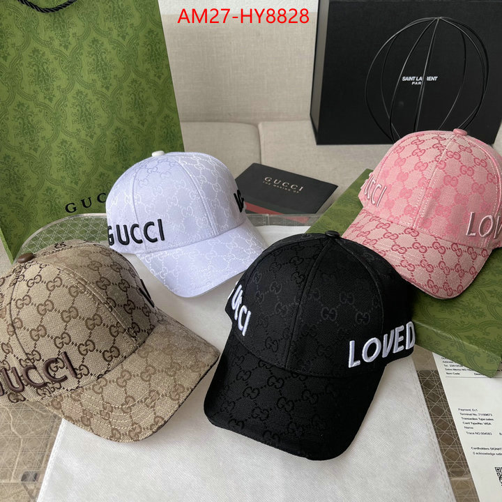 Cap(Hat)-Gucci 2023 perfect replica designer ID: HY8828 $: 27USD