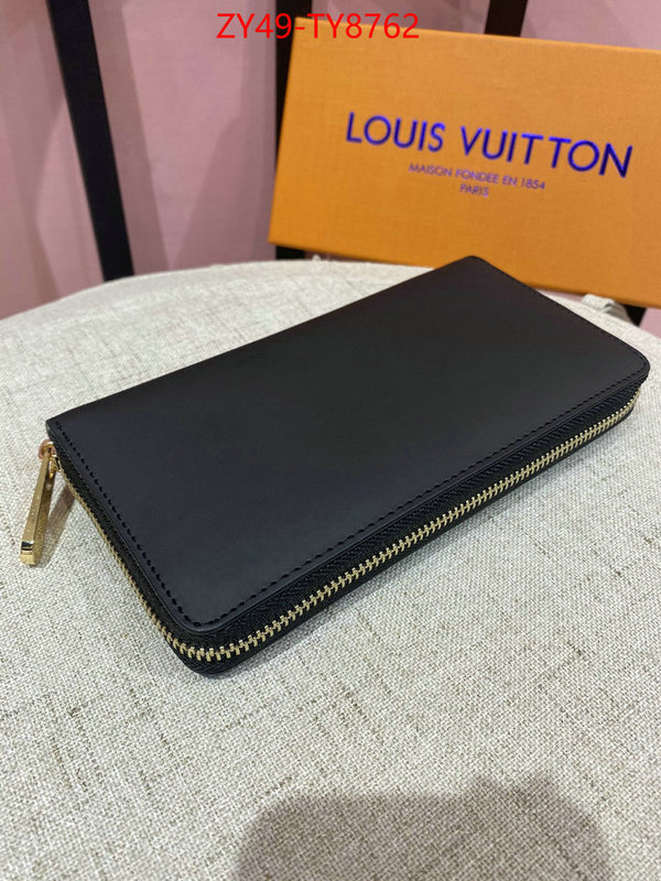 LV Bags(4A)-Wallet replica aaaaa+ designer ID: TY8762 $: 49USD