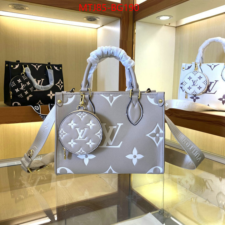 LV Bags(4A)-Handbag Collection- top quality designer replica ID: BG190 $: 85USD