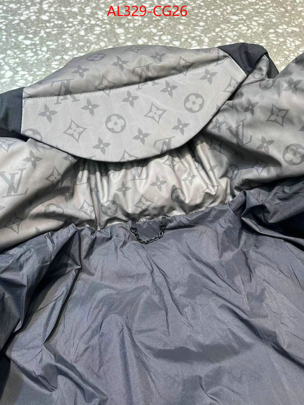 Down jacket Men-LV luxury 7 star replica ID: CG26 $: 329USD
