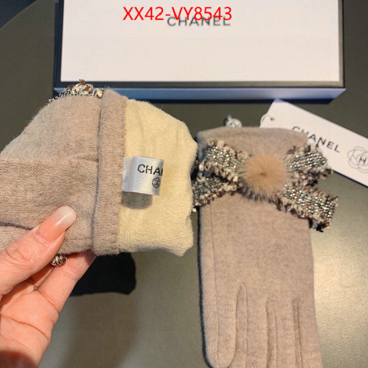 Gloves-Chanel replica wholesale ID: VY8543 $: 42USD