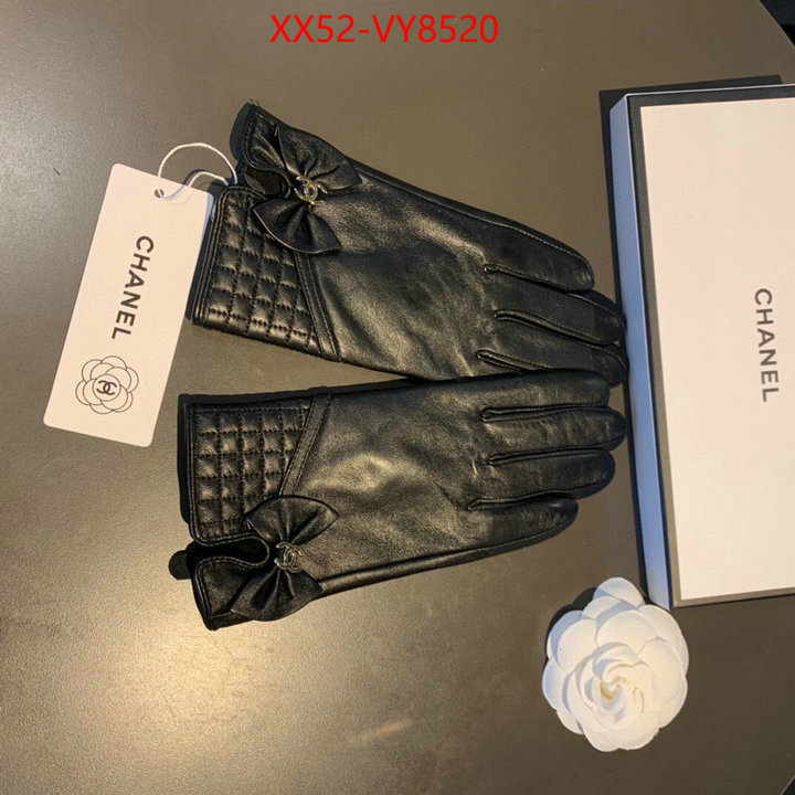 Gloves-Chanel store ID: VY8520 $: 52USD