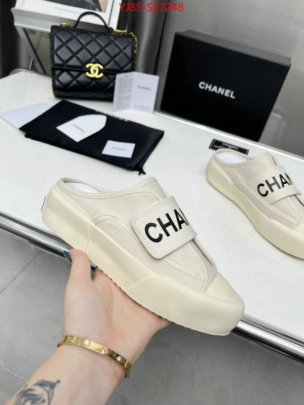 Women Shoes-Chanel top designer replica ID: SE7248 $: 85USD