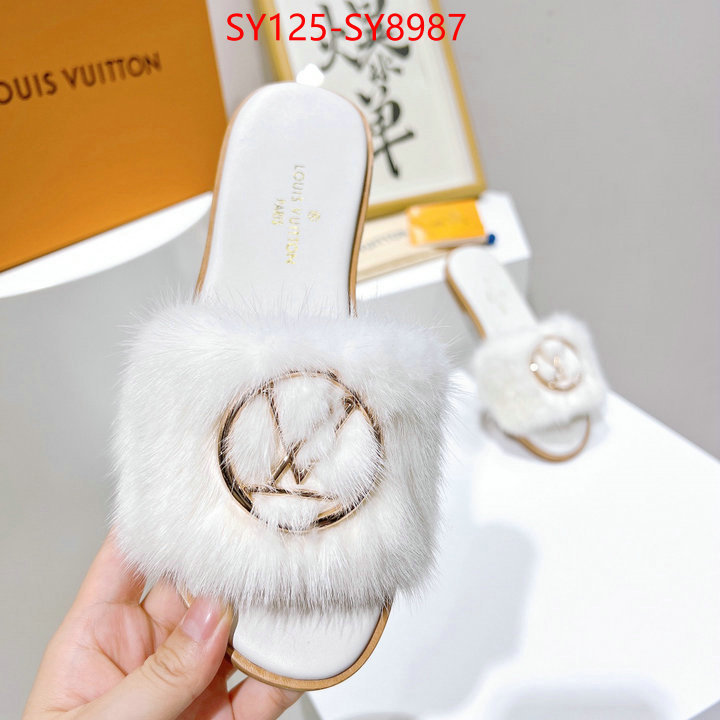 Women Shoes-LV buy sell ID: SY8987 $: 125USD