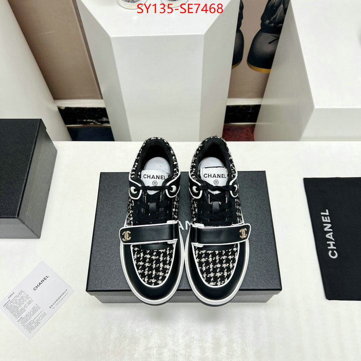 Women Shoes-Chanel buy best quality replica ID: SE7468 $: 135USD