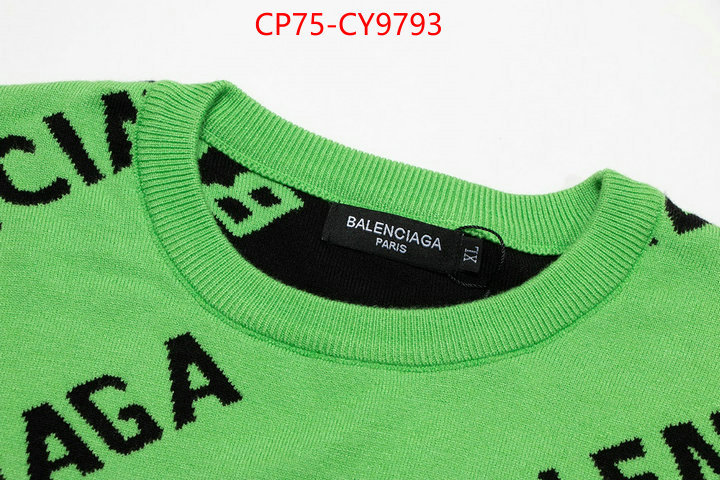 Clothing-Balenciaga shop designer replica ID: CY9793 $: 75USD