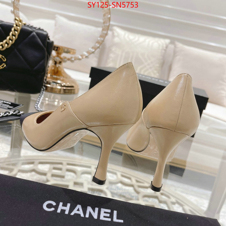 Women Shoes-Chanel fake cheap best online ID: SN5753 $: 125USD