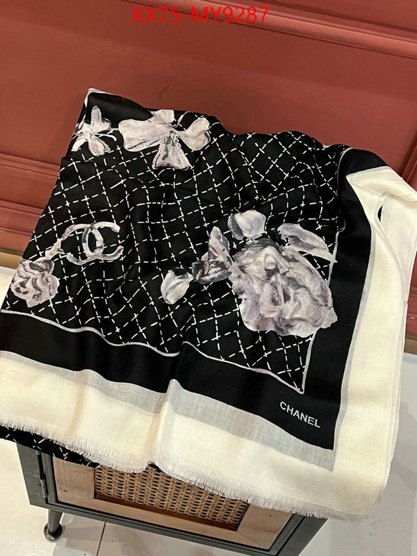 Scarf-Chanel buy ID: MY9287 $: 75USD