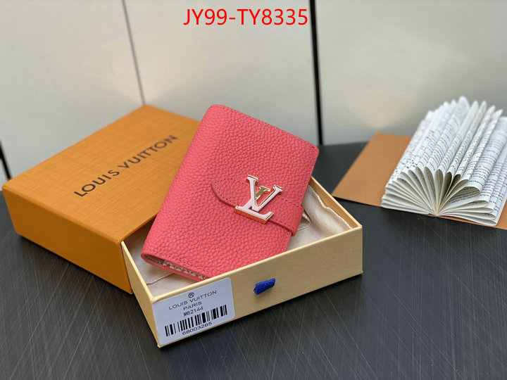 LV Bags(TOP)-Wallet we curate the best ID: TY8335 $: 99USD