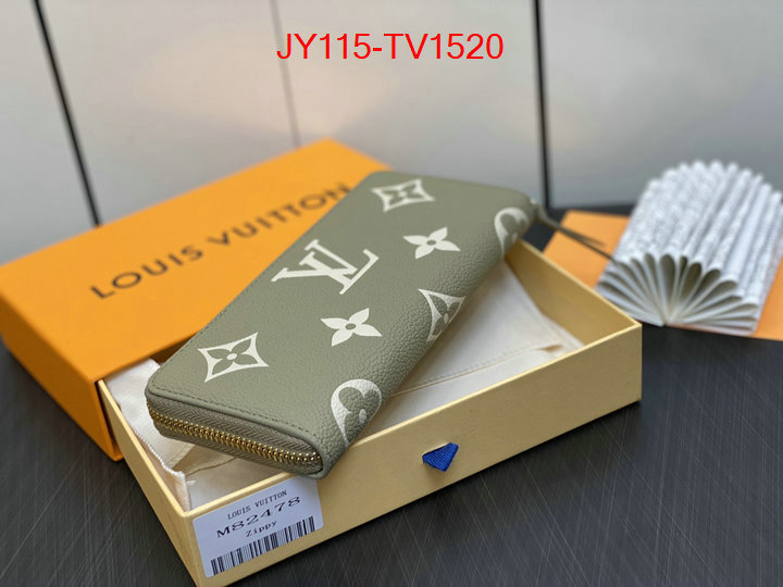 LV Bags(TOP)-Wallet wholesale 2023 replica ID: TV1520 $: 115USD