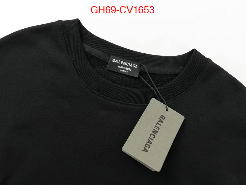 Clothing-Balenciaga perfect ID: CV1653 $: 69USD