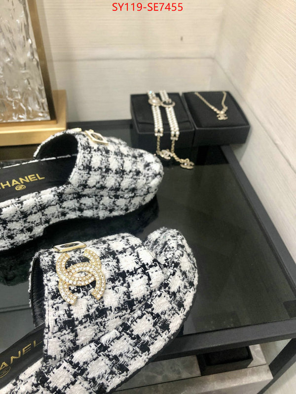 Women Shoes-Chanel best site for replica ID: SE7455 $: 119USD