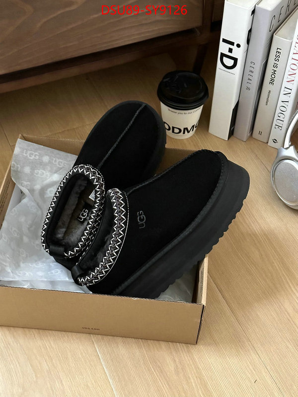 Women Shoes-UGG top quality fake ID: SY9126 $: 89USD