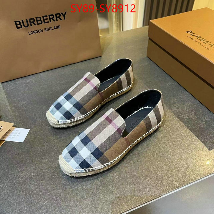 Women Shoes-Burberry 1:1 replica wholesale ID: SY8912 $: 89USD