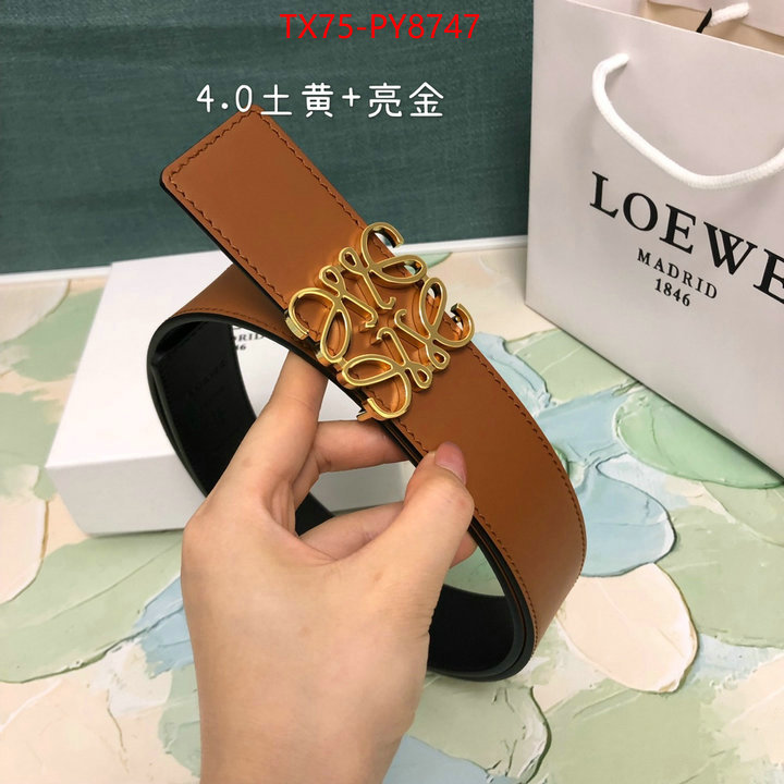 Belts-Loewe buy the best high quality replica ID: PY8747 $: 75USD