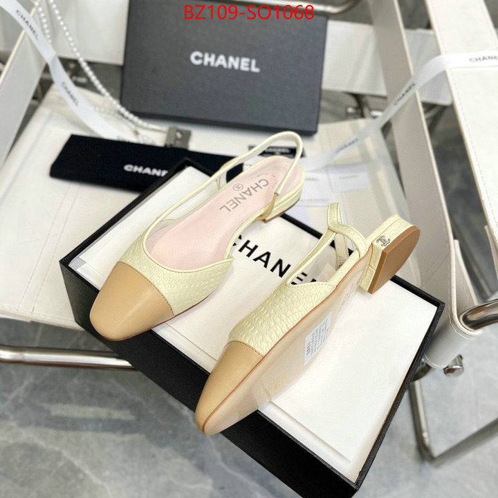 Women Shoes-Chanel replica aaaaa designer ID: SO1068 $: 109USD