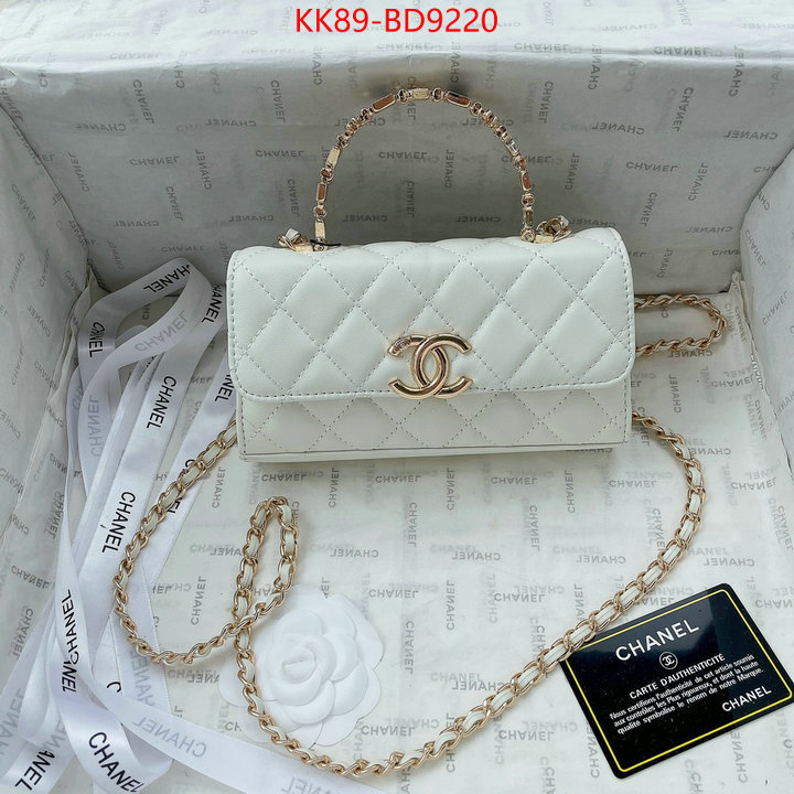 Chanel Bags(TOP)-Diagonal- knockoff highest quality ID: BD9220 $: 89USD